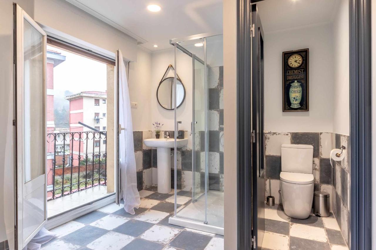 Erandio Apartamento Kuia Con Vistas Frontales A La Ria De Bilbao Cerca Del Metro מראה חיצוני תמונה